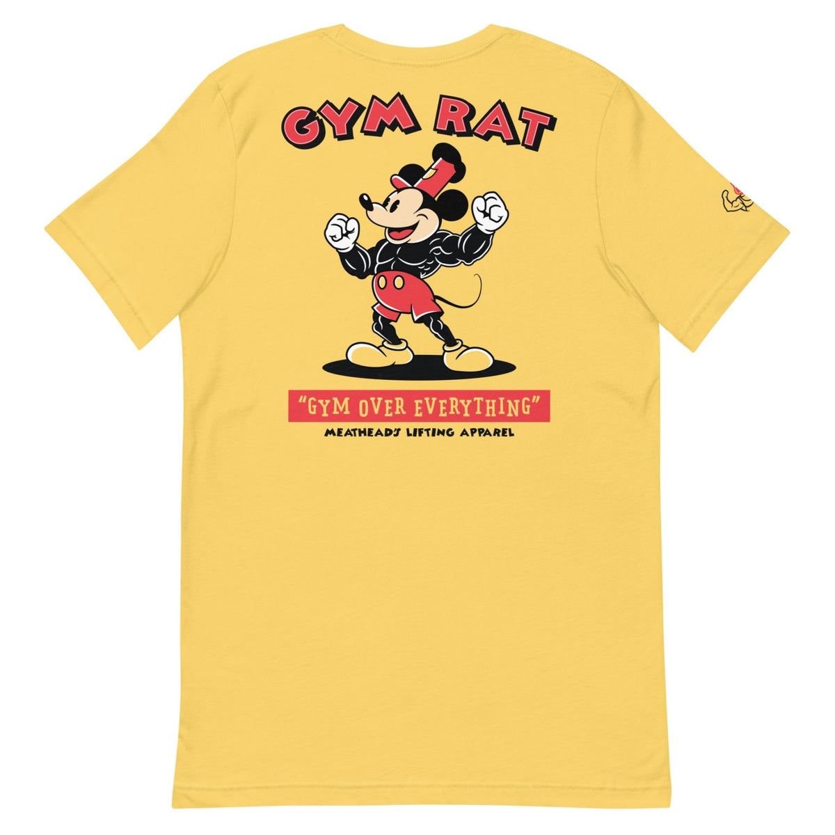 Gym Rat Mickey T-Shirt - Meathead’s Lifting Apparel