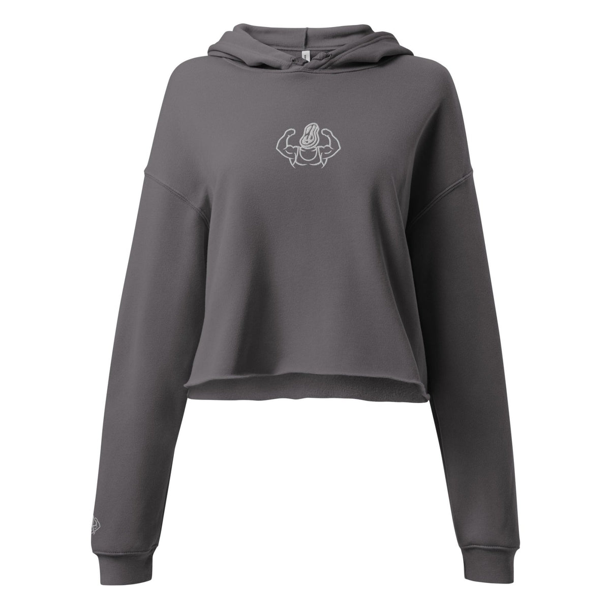 Meathead's Logo Cropped Hoodie - Meathead’s Lifting Apparel