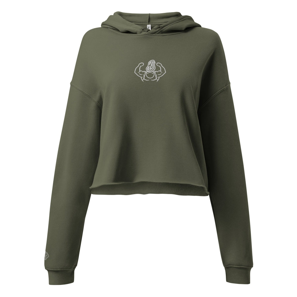 Meathead's Logo Cropped Hoodie - Meathead’s Lifting Apparel