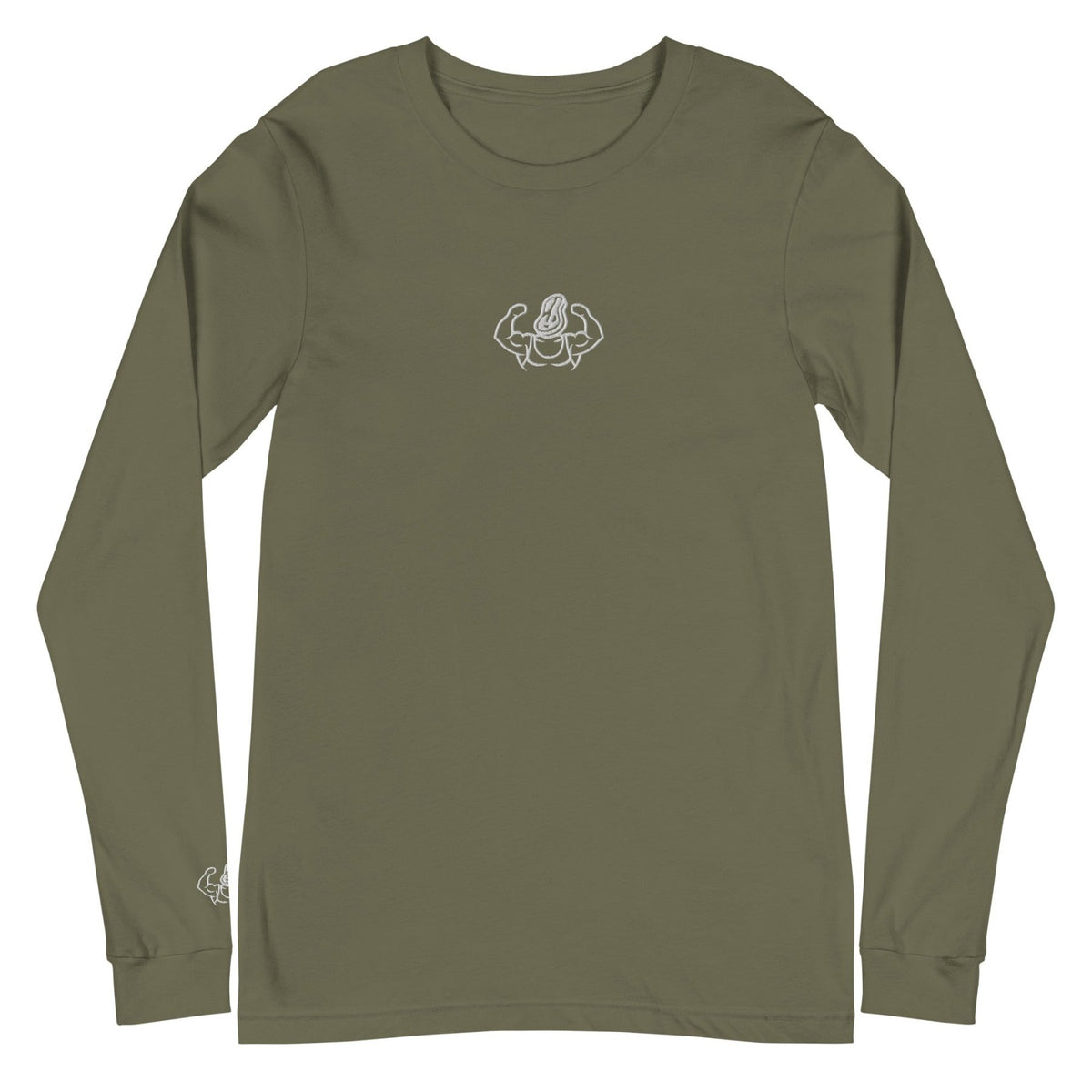 Meathead's Logo Long Sleeve - Meathead’s Lifting Apparel