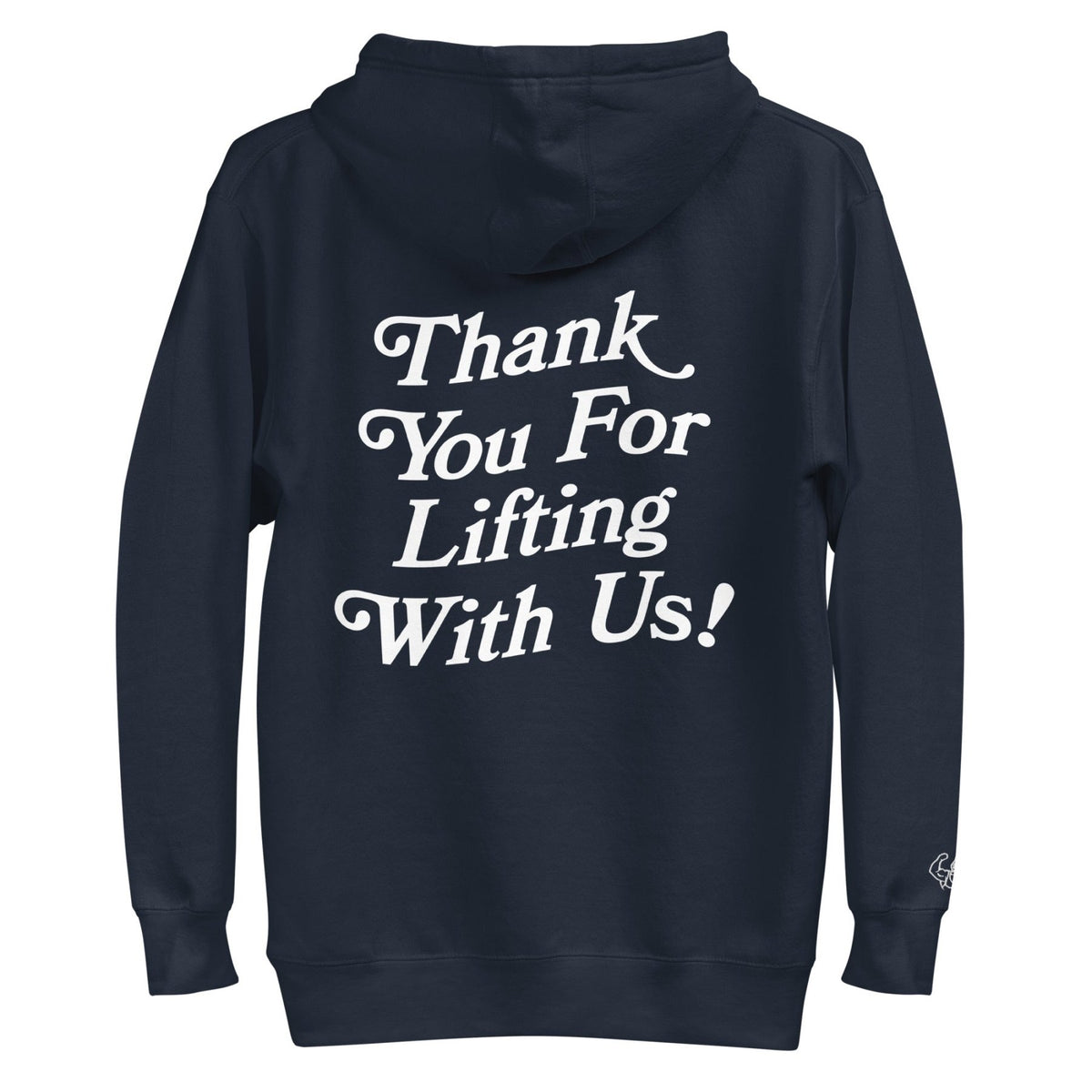 Meathead's Thank You For Lifting With US Hoodie - Meathead’s Lifting Apparel