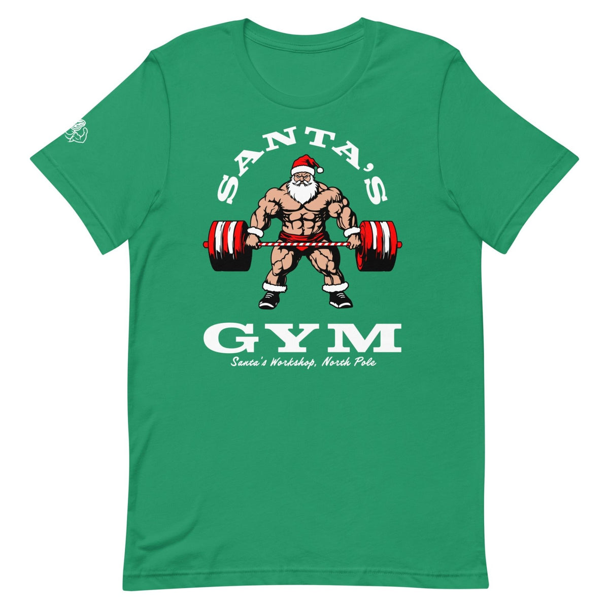 Santa's Gym T-Shirt - Meathead’s Lifting Apparel