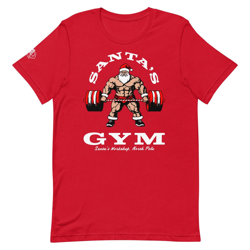 Santa's Gym T-Shirt - Meathead’s Lifting Apparel