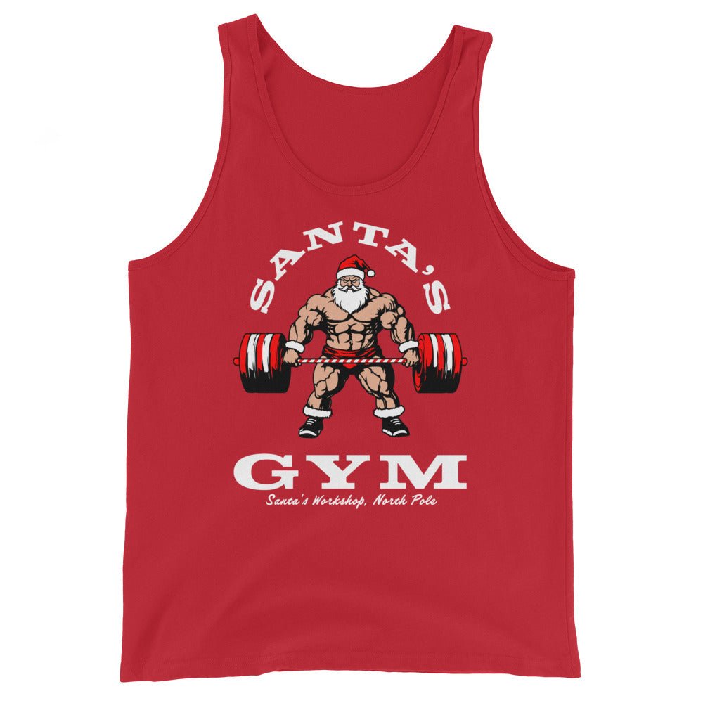 Santa's Gym Tank Top - Meathead’s Lifting Apparel